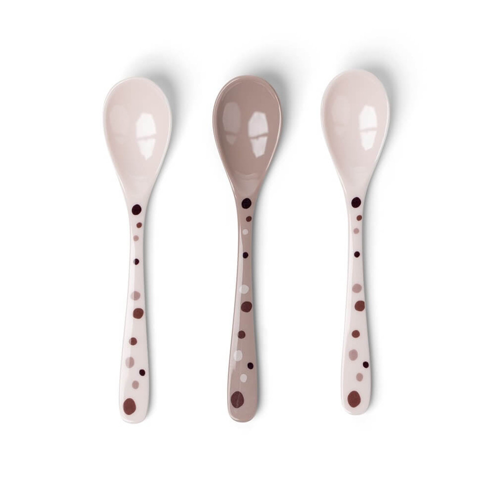 Done by Deer Löffelset 3-er Pack Dreamy Dots Powder Done by Deer Löffelset 3-er Pack Dreamy Dots Powder