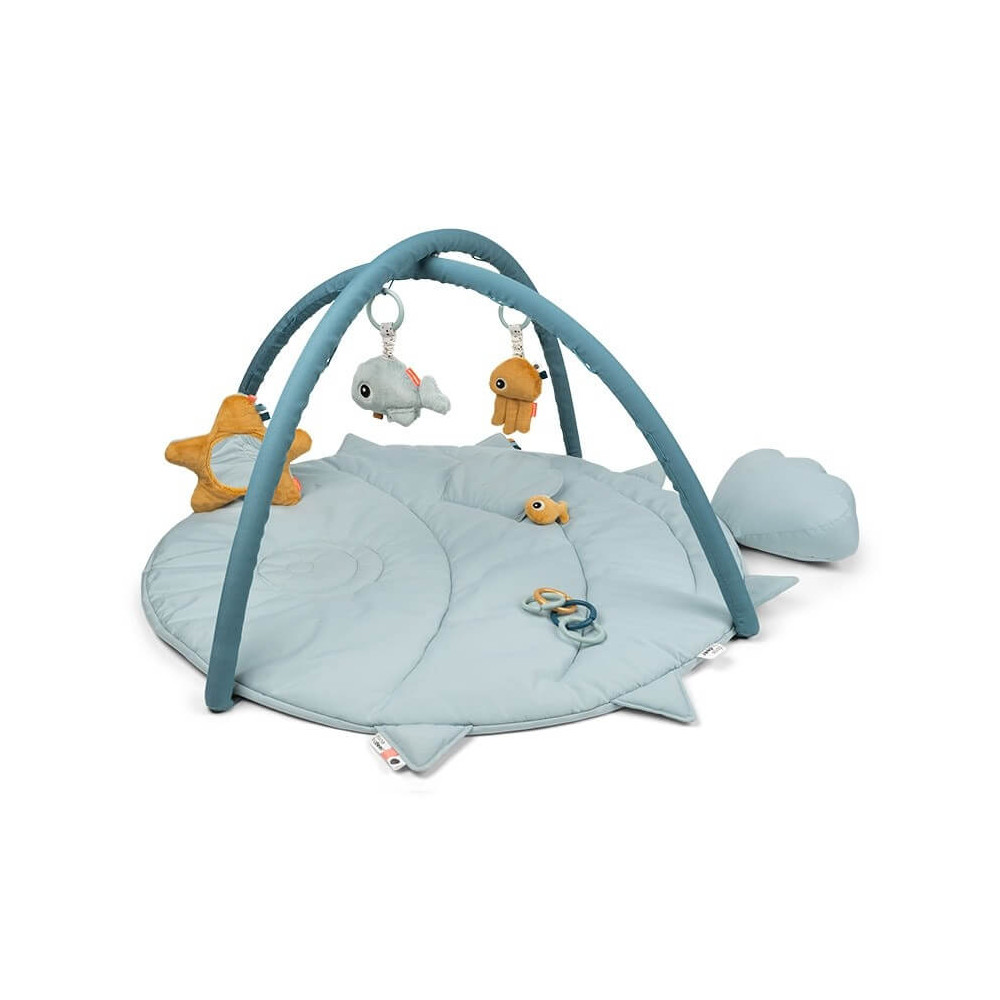 Done by Deer Activity Spielbogen & Matte Sea friends, blau