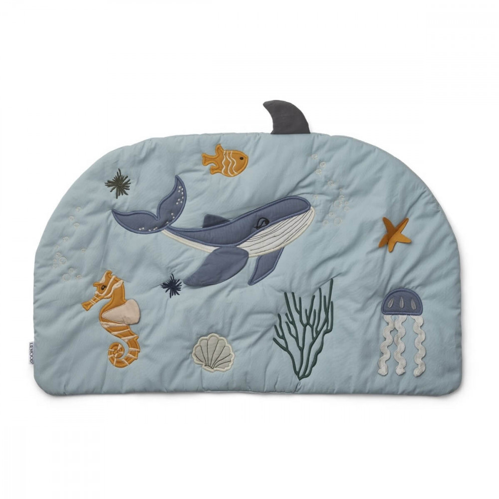 Liewood kleine Activity-Spieldecke Sofie Sea creature mix