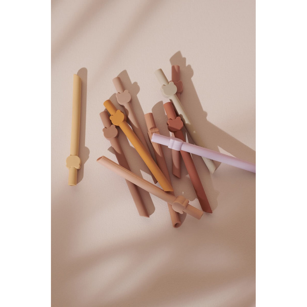 Liewood Strohhalm 10er Set Badu - Rose multi mix