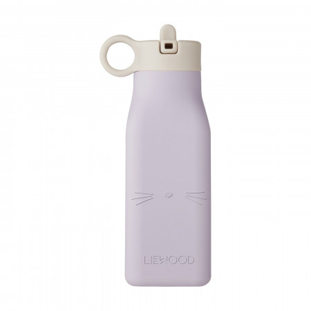 Liewood Trinkflasche Warren Cat light lavender