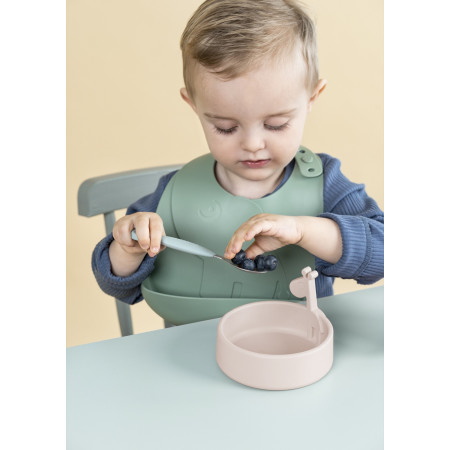 Done by Deer Peekaboo Lätzchen Set Elphee Grün