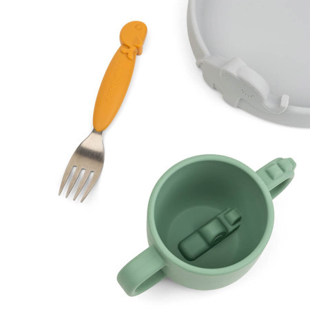 Done by Deer Geschirrset Peekaboo Deer Friends bunt