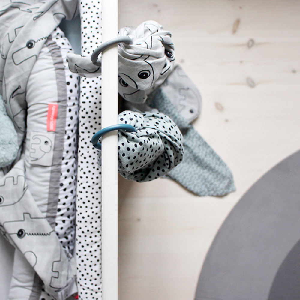 Done by Deer XL Mullwindeln / Pucktücher Set Happy Dots Blau Done by Deer XL Mullwindeln / Pucktücher Set Happy Dots Blau