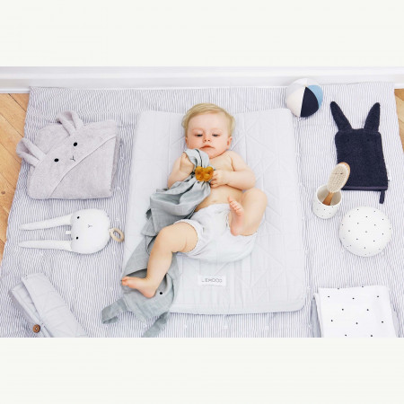 Liewood Waschlappen 3er Set, Dino Dove Blue Mix Liewood Waschlappen 3er Set, Dino Dove Blue Mix