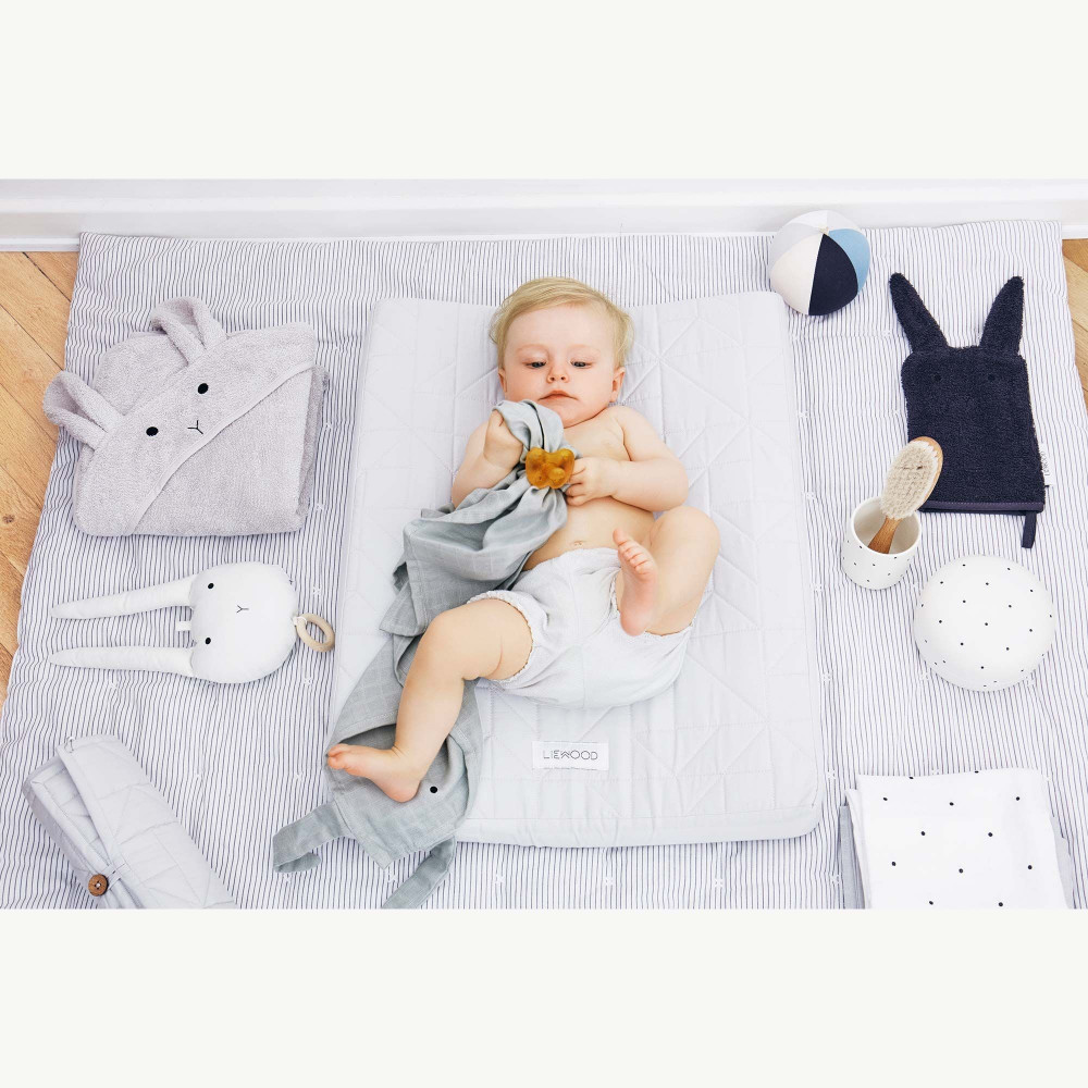 Liewood Waschlappen 3er Set, Dino Dove Blue Mix Liewood Waschlappen 3er Set, Dino Dove Blue Mix
