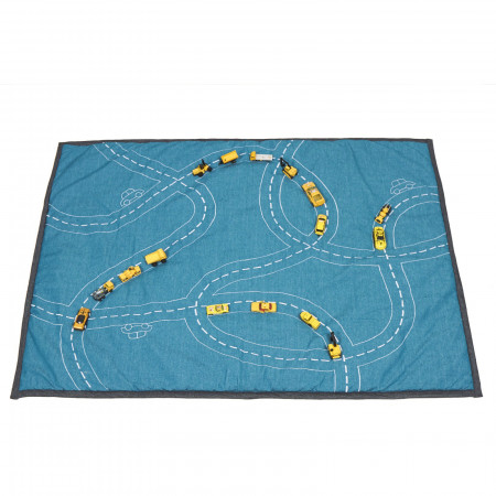 Roommate Spieldecke Traffic Jam anthrazit / petrol Roommate Spieldecke Traffic Jam anthrazit / petrol