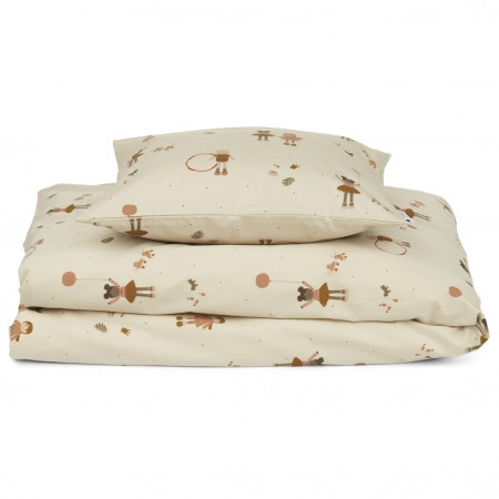 Liewood Babybettwäsche Carmen | Floral/Sea shell