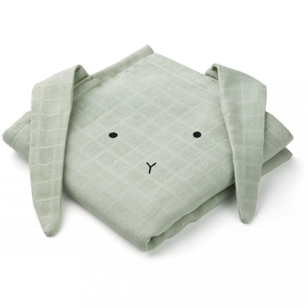 Liewood Spucktücher Set Hase Mintgrün Liewood Spucktücher Set Hase Mintgrün