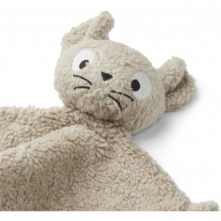 Liewood Kuscheltuch Lotte Maus pale grey