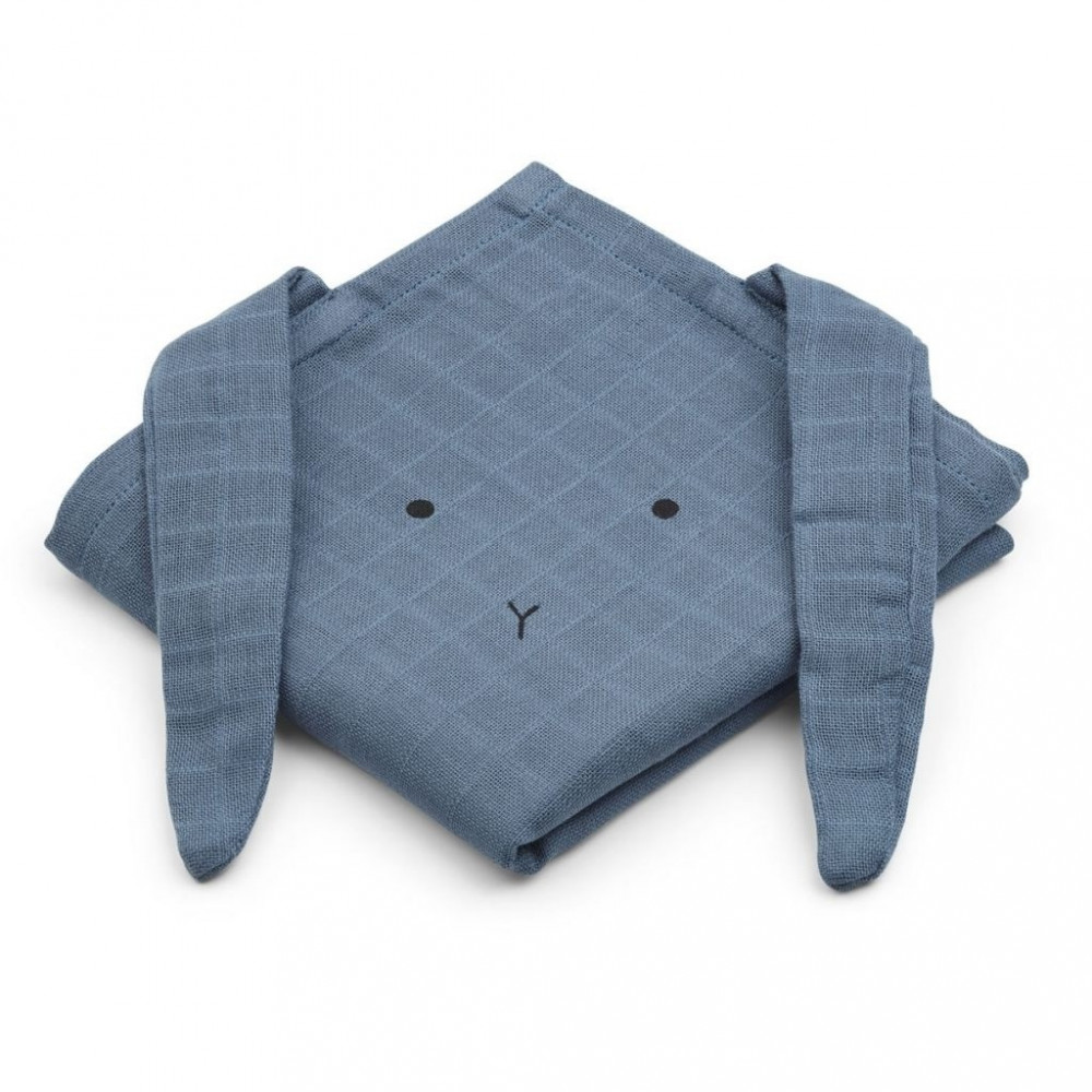 Liewood Spucktücher Set Hase Blau Liewood Spucktücher Set Hase Blau