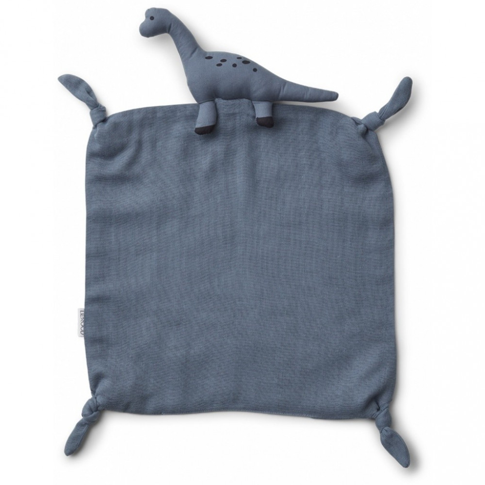 Liewood Kuscheltuch Agnete Dino Blau Liewood Kuscheltuch Agnete Dino Blau