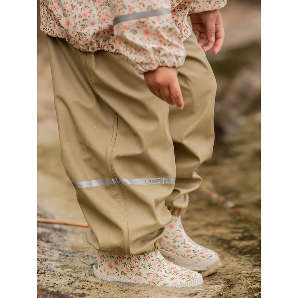 CeLaVi Regenhose Khaki, Gr. 100 - 150 CeLaVi Regenhose Khaki, Gr. 100 - 150