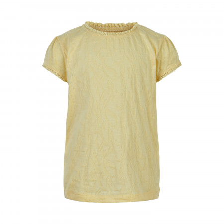 En Fant T-Shirt Jaqcuard in French Vanilla, Gr. 68 - 140