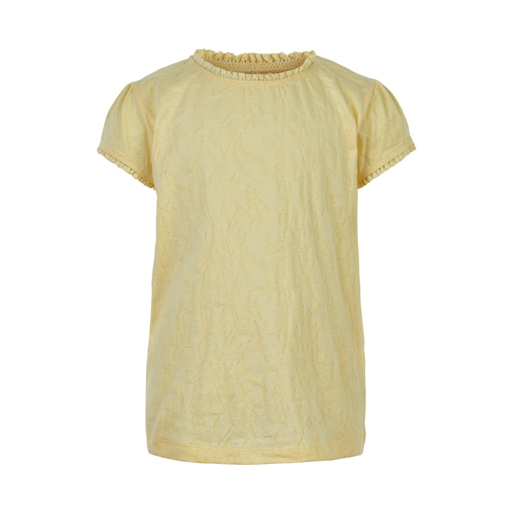 En Fant T-Shirt Jaqcuard in French Vanilla, Gr. 68 - 140
