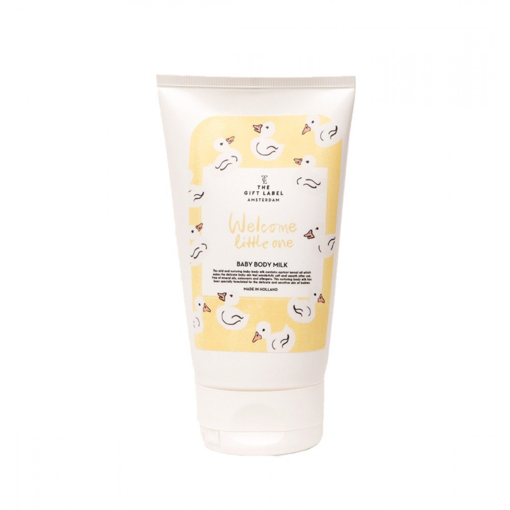 The Gift Label Baby Body Milk 150ml "Welcome little one" The Gift Label Baby Body Milk 150ml "Welcome little one"