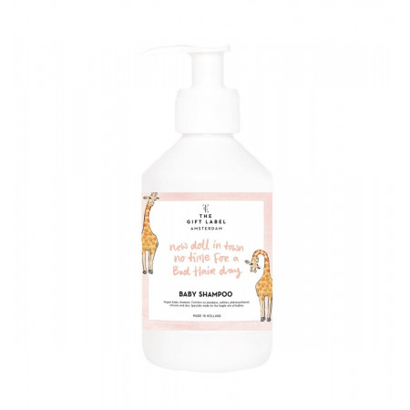 The Gift Label Baby Shampoo 250ml "New Doll in town, no time for bad hair day"