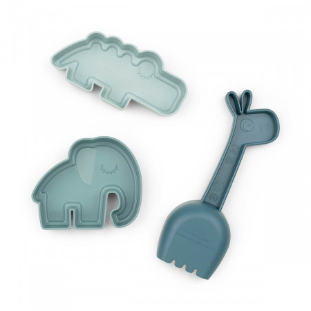 Done by Deer Sandspielzeug-Set Blau