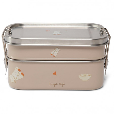 Konges Sløjd Lunchbox I Frühstückdose Edelstahl Moonlight rose
