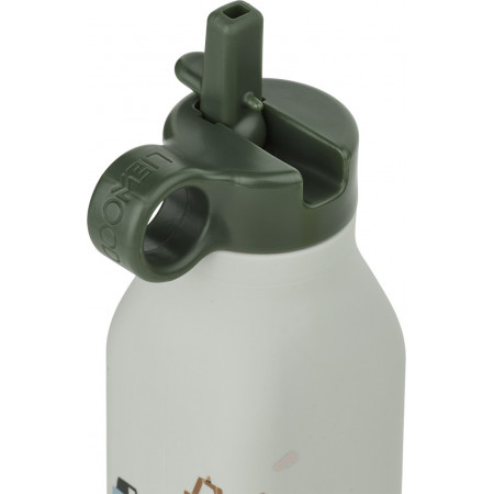 Liewood Trinkflasche Warren Vehicles/dove blue mix