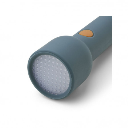 Liewood LED Taschenlampe Gry aus Silikon in blau