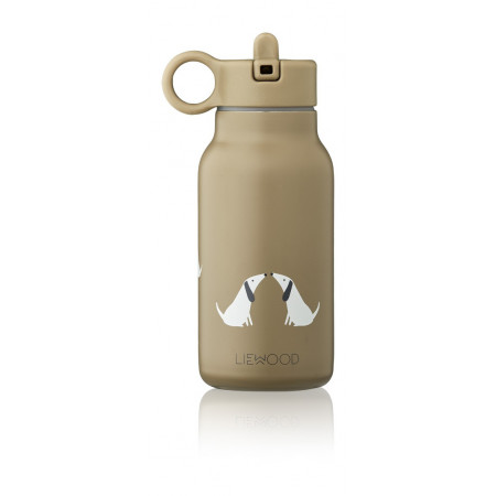 Liewood Trinkflasche Falk 250ml Dog / Oat mix