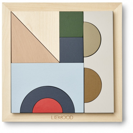 Liewood Holz Puzzle Ishan Multi mix