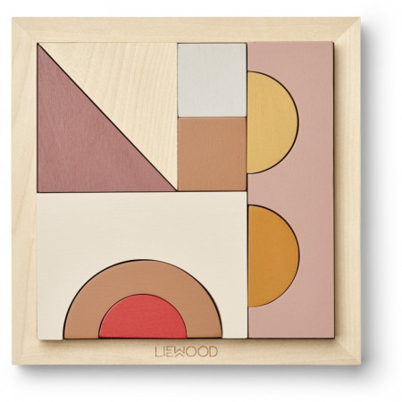 Liewood Holz Puzzle Ishan Rose Multi mix