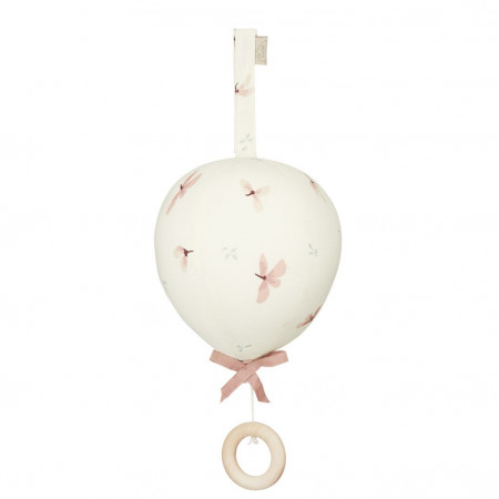 Cam Cam Ballon Spieluhr - Windflower Creme