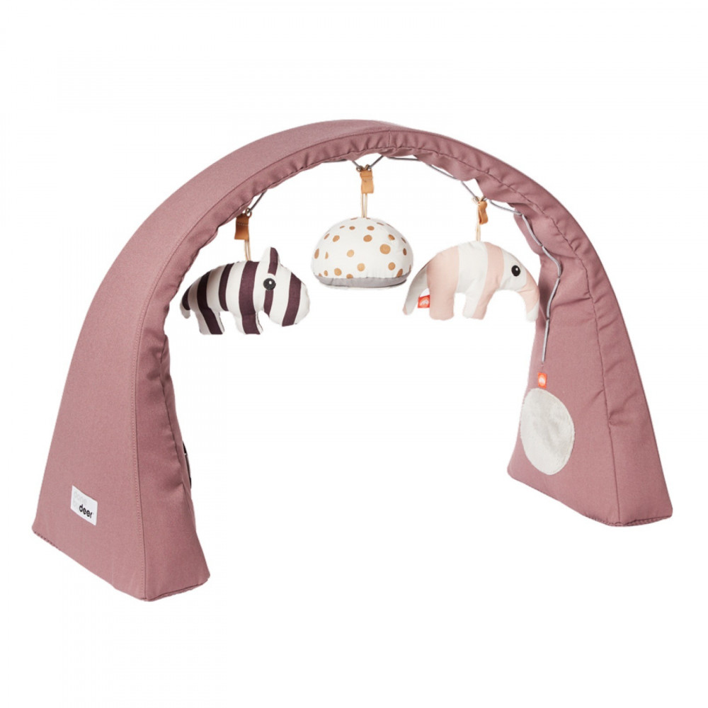 Done by Deer Baby Spielbogen und Activity Center rosa