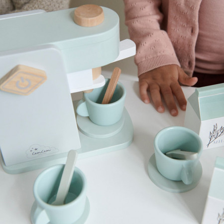 Cam Cam Copenhagen Spielzeug-Kaffeemaschine aus Holz 100 %