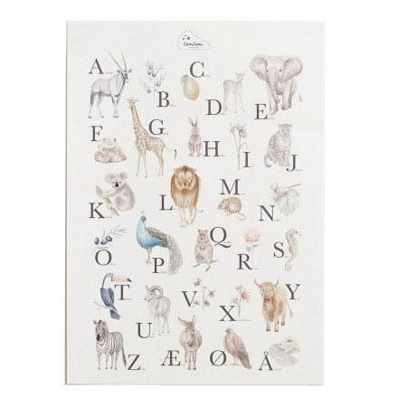 Cam Cam Alphabet-Poster