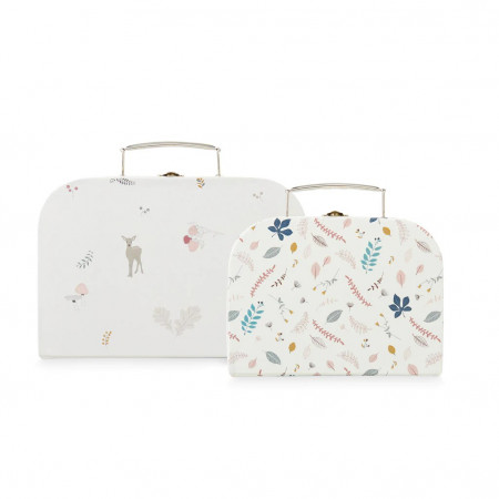 Cam Cam Spielkoffer, 2er-Set, Pressed Leaves Rose