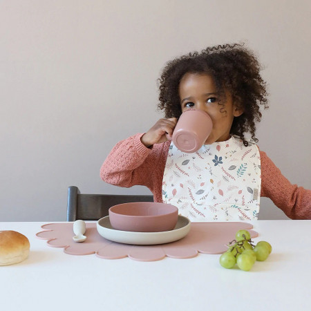 Cam Cam Copenhagen Blumen-Tischset - Dusty Rose