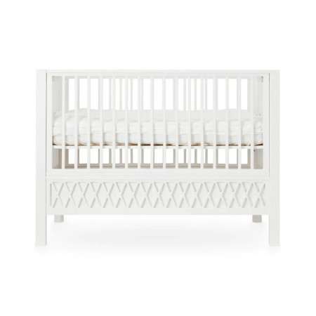 Cam Cam Harlequin Baby Bett, 60x120cm, FSC Mix - Weiß