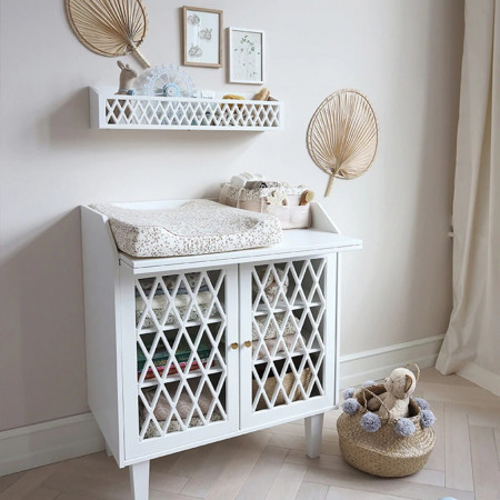 Cam Cam Copenhagen Harlequin Wickeltisch - Sand
