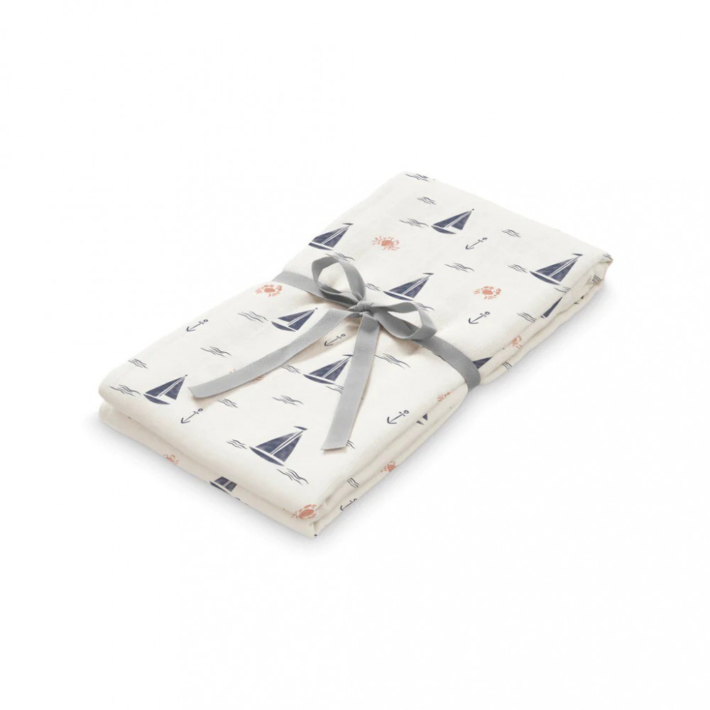 Cam Cam Wickeltuch - Sailboats Cam Cam Wickeltuch - Sailboats