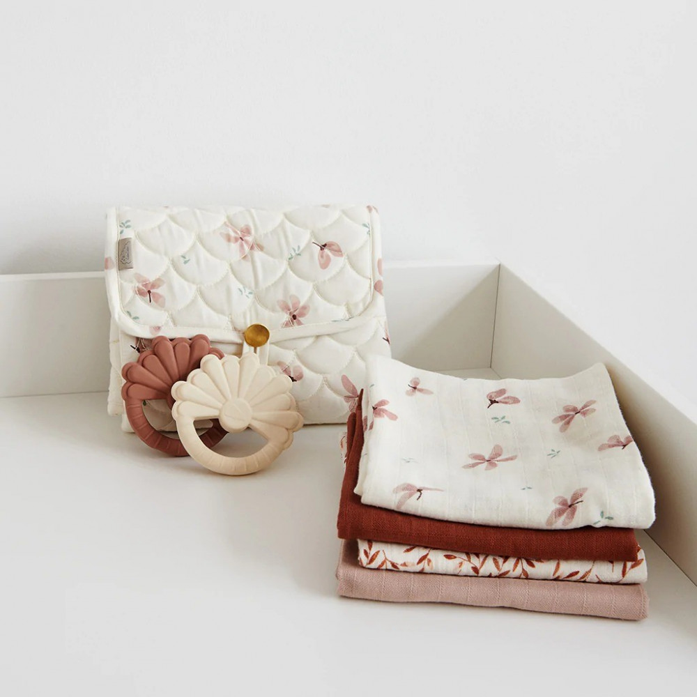 Cam Cam Mulltuch - Dusty Rose Cam Cam Mulltuch - Dusty Rose