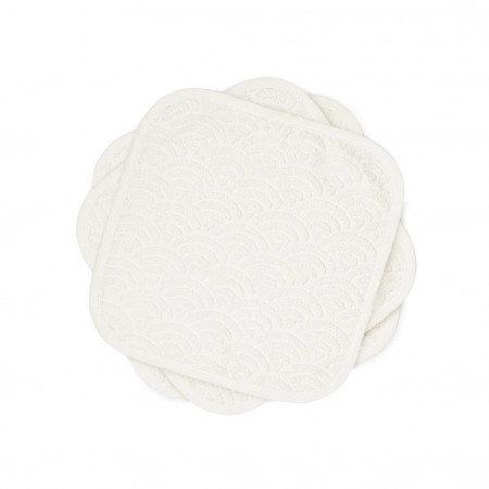 Cam Cam Waschlappen, 3er-Pack - White