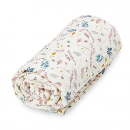 Cam Cam Musselin Babydecke - Pressed Leaves