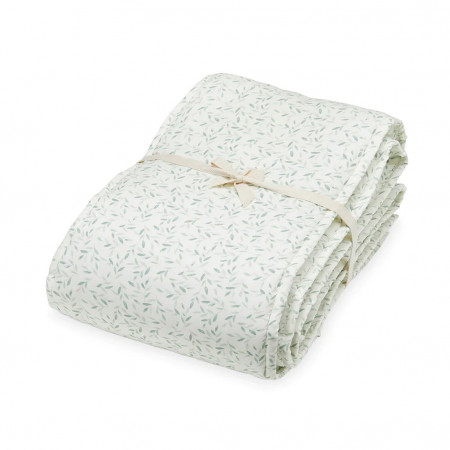 Cam Cam Bettumrandung Babybett - Green Leaves