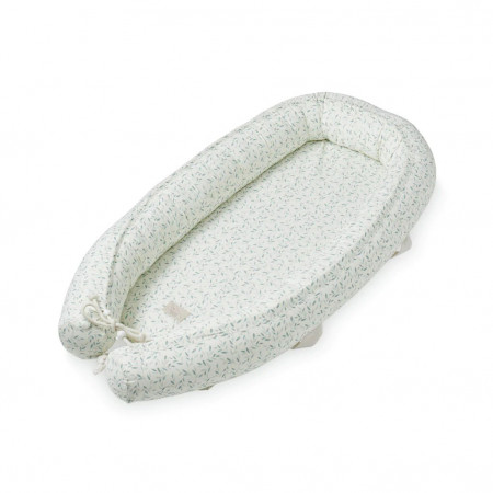 Cam Cam Baby Nestchen - Green Leaves