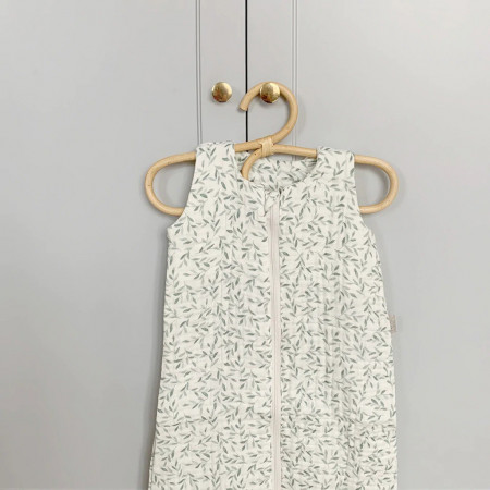 Cam Cam Copenhagen Musselin Schlafsack 0-6 Monate - Green Leaves