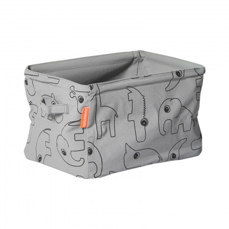 Done by Deer Aufbewahrungsbox aus Stoff, grau