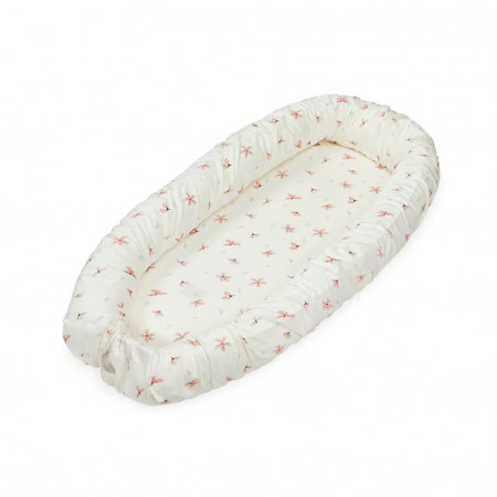 Cam Cam Babynest Laken - Windflower Creme