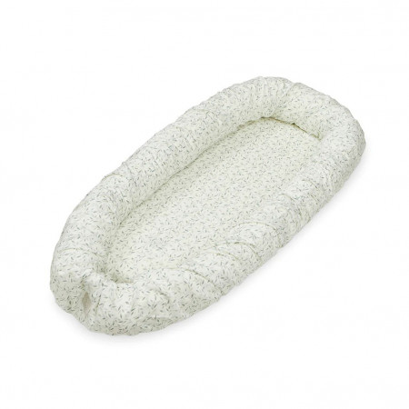 Cam Cam Babynest Laken - Green Leaves
