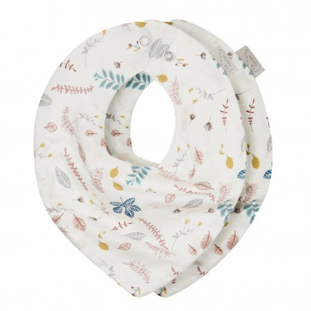 Cam Cam Jersey Lätzchen 2er pack - Pressed Leaves Rose