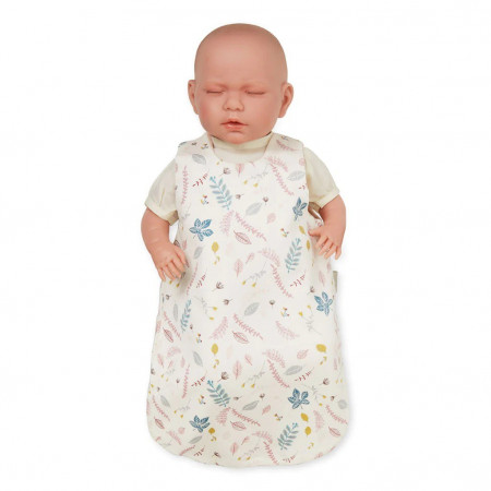Cam Cam Copenhagen Puppen Schlafsack - Pressed Leaves Rose