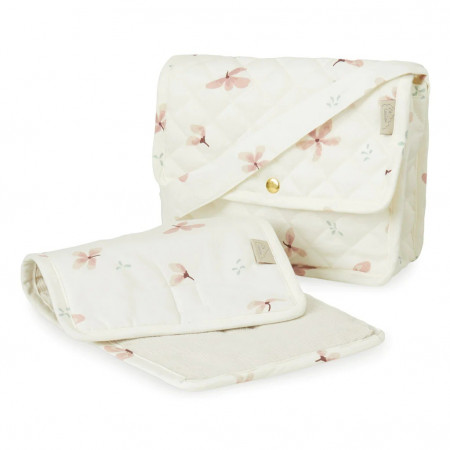 Cam Cam Puppen Wickeltasche - Windflower Creme