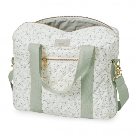 Cam Cam Wickeltasche - Green Leaves